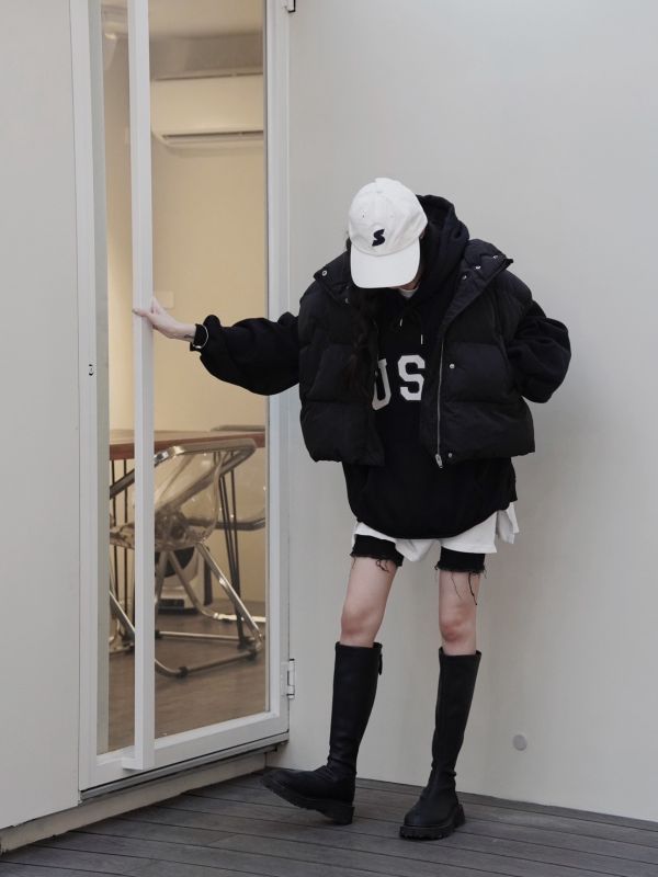 iNINE 可拆帽羽絨背心 