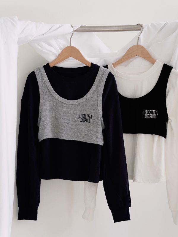 Top Set.｜韓系언니兩件套 