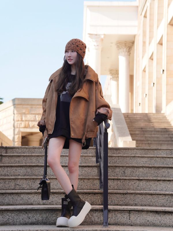 Coat.｜搶先過冬麂皮重磅沙土系外套 