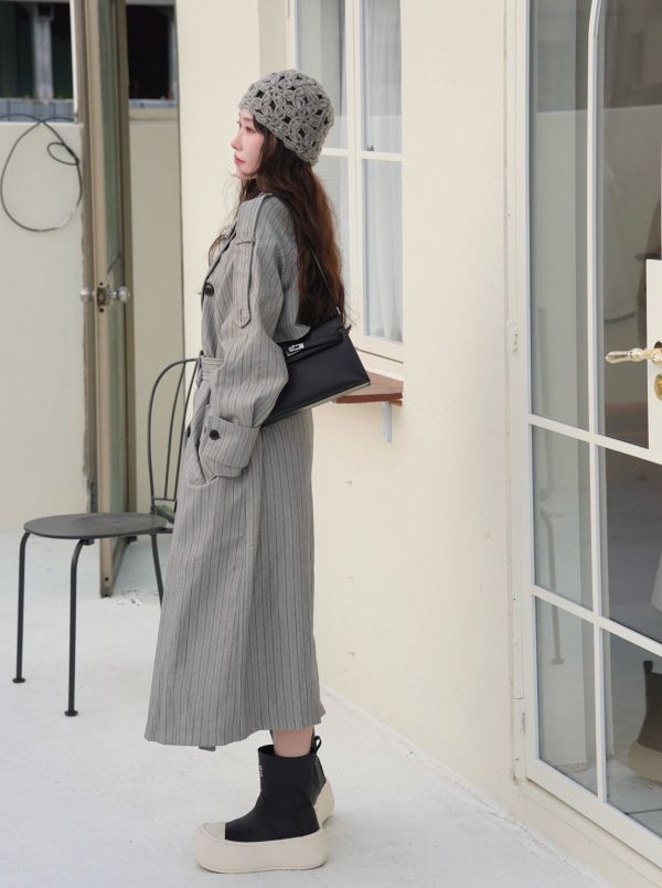 Overcoat.｜miu系學院風大衣 