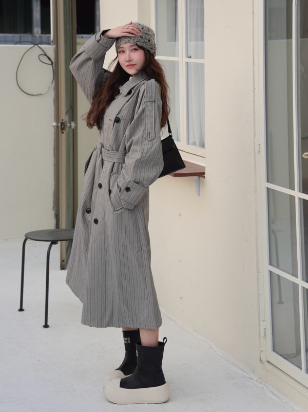 Overcoat.｜miu系學院風大衣 