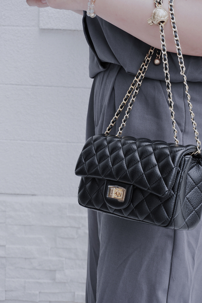 iNINE韓國訂製小金球菱紋信封包 