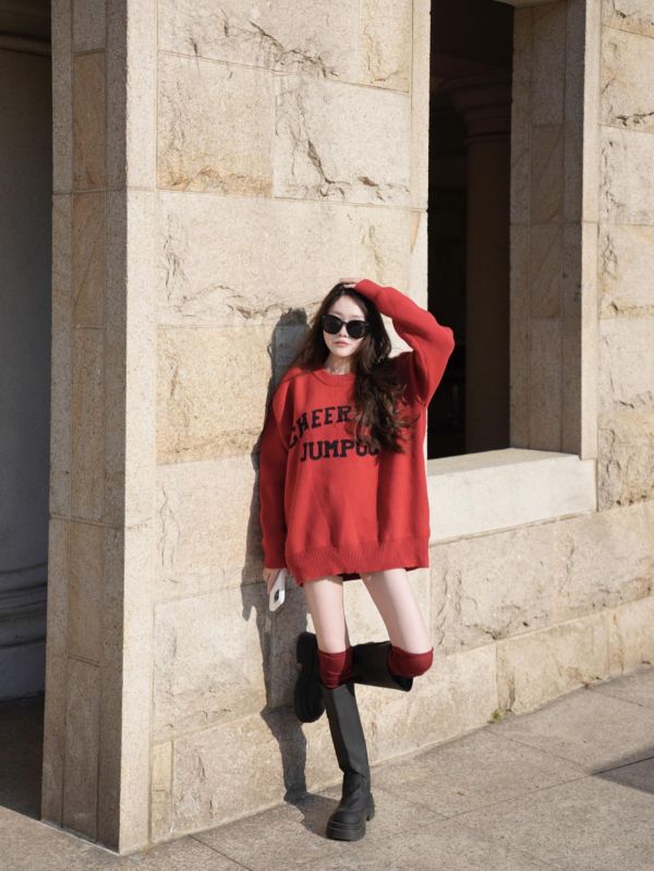 Red Month.｜過年紅限定重磅毛衣 