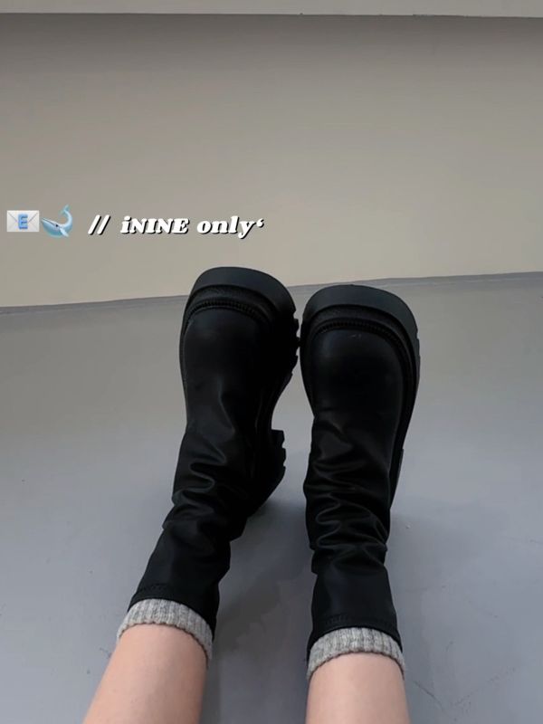 獨家限定 | 霧感超輕量厚底短靴 