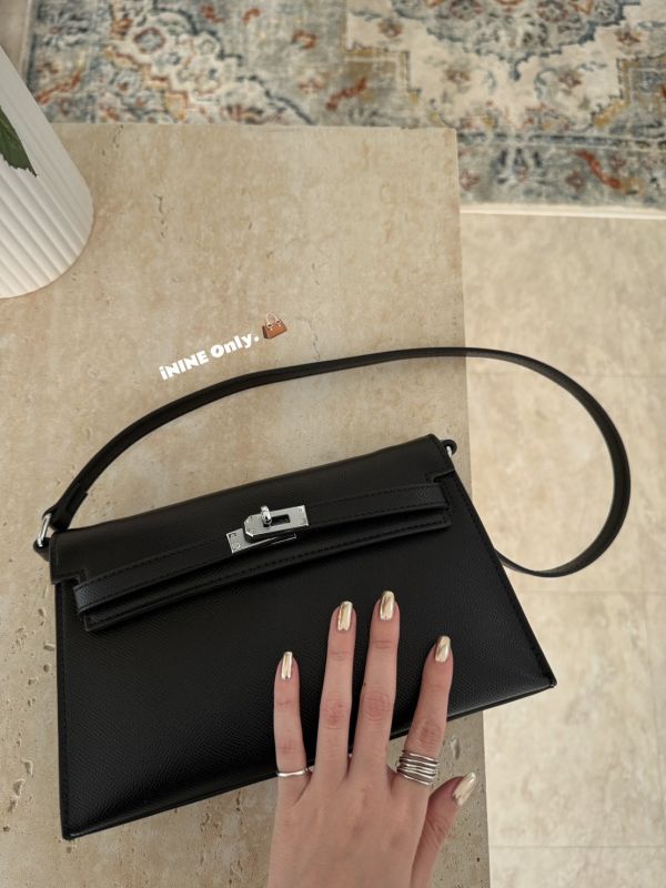 Acc.｜iNINE韓製獨家牛皮掌紋包 