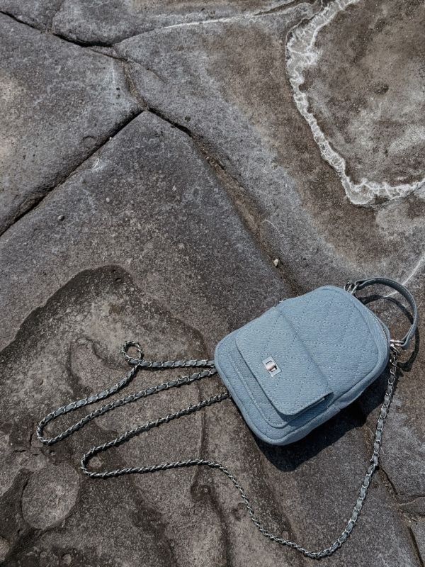 Blue Hit Bag｜韓製牛仔後背包 