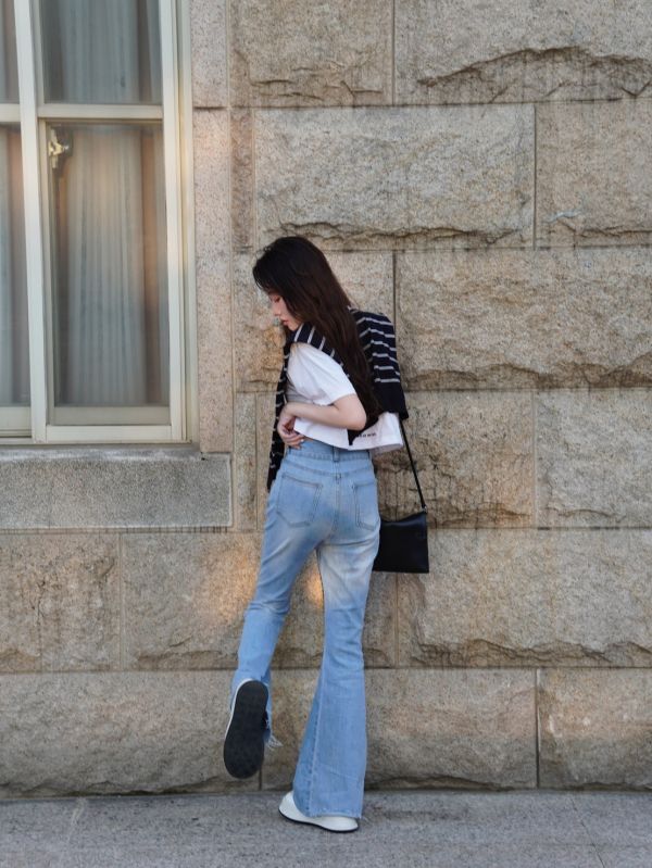 Bottom.｜魔鬼韓漫拉長腿牛仔褲 