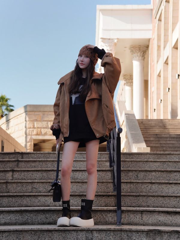 Coat.｜搶先過冬麂皮重磅沙土系外套 