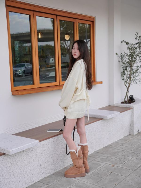 OneWear.｜韓系兩件式厚磅針織毛衣 