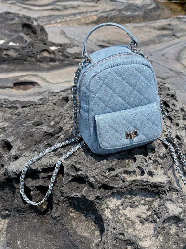 Blue Hit Bag｜韓製牛仔後背包 