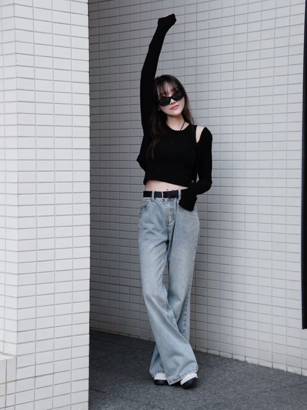 TOP SET | 韓系鉤扣背心套組 