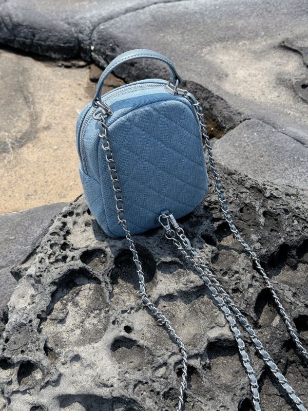 Blue Hit Bag｜韓製牛仔後背包 