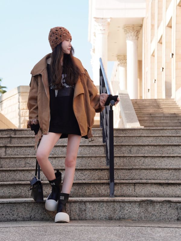 Coat.｜搶先過冬麂皮重磅沙土系外套 