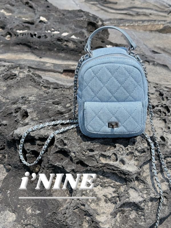 Blue Hit Bag｜韓製牛仔後背包 