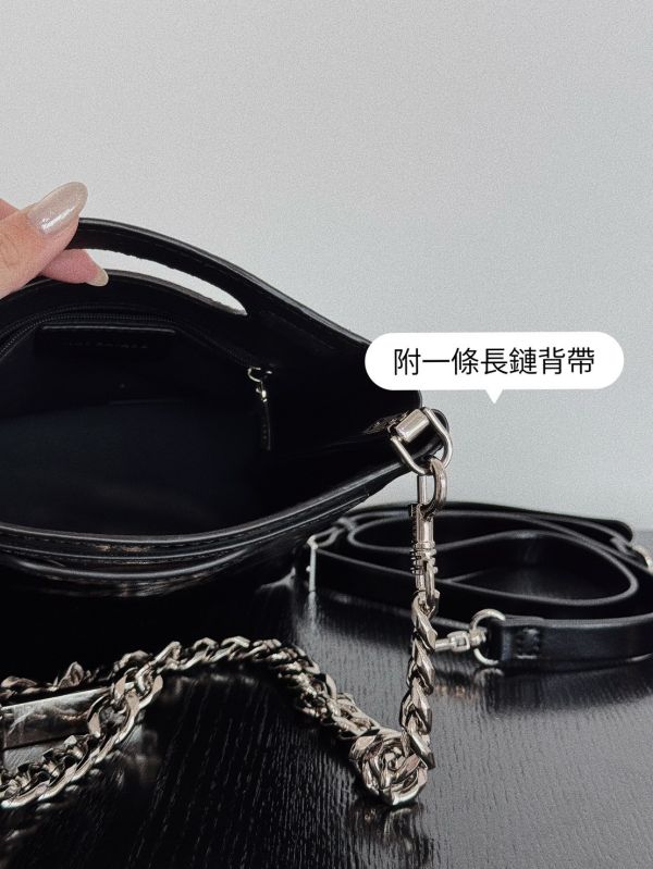 May’s only正韓廠做銀鏈皺皺包 