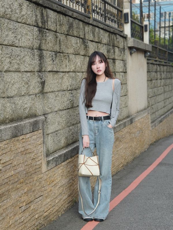 TOP SET | 韓系鉤扣背心套組 