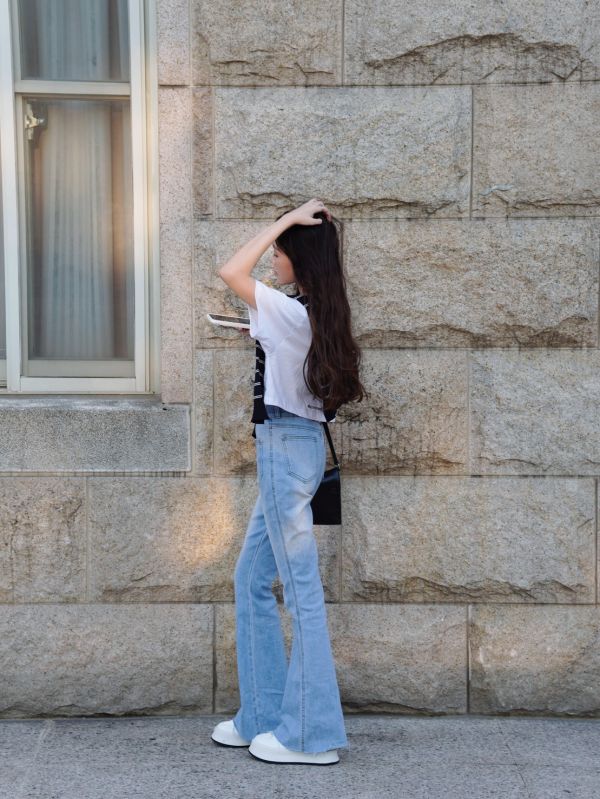 Bottom.｜魔鬼韓漫拉長腿牛仔褲 