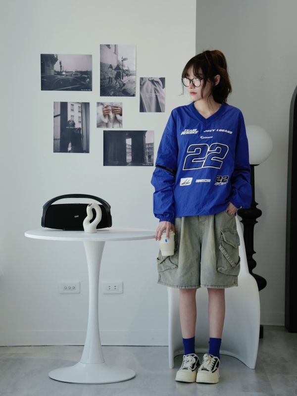 Boy’s style 韓系立體多口袋五分褲 