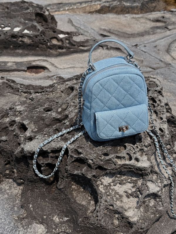 Blue Hit Bag｜韓製牛仔後背包 