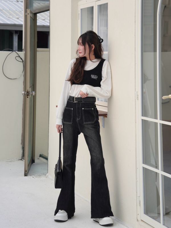 Top Set.｜韓系언니兩件套 