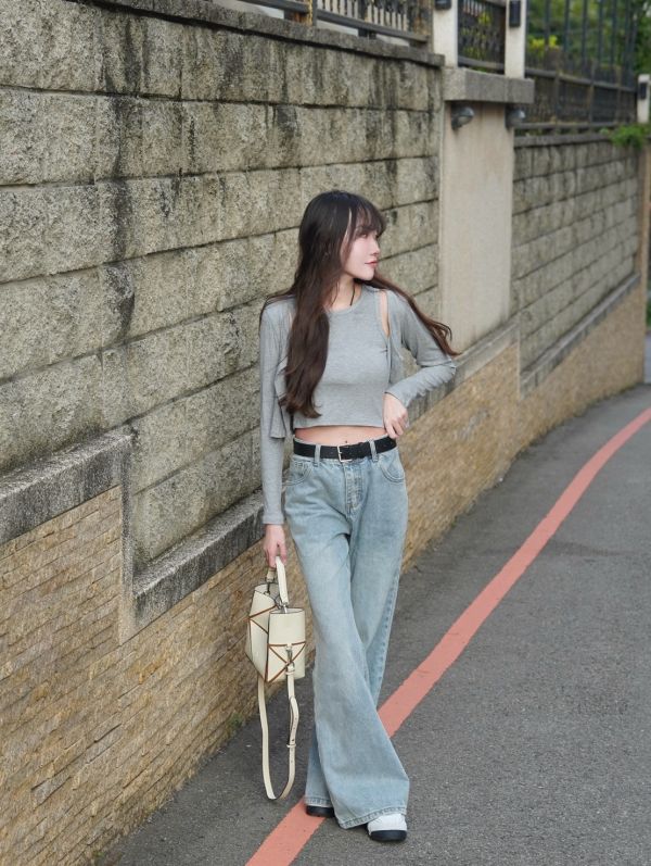 TOP SET | 韓系鉤扣背心套組 