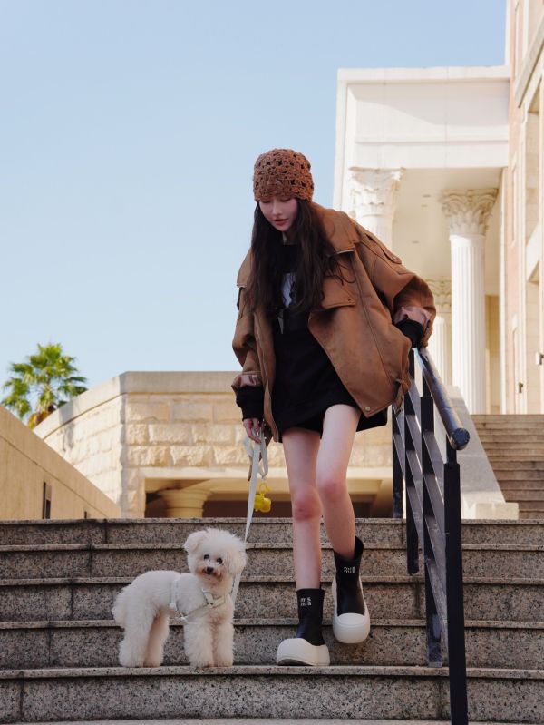 Coat.｜搶先過冬麂皮重磅沙土系外套 