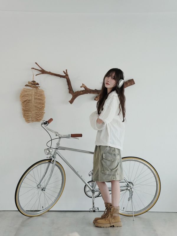 Boy’s style 韓系立體多口袋五分褲 