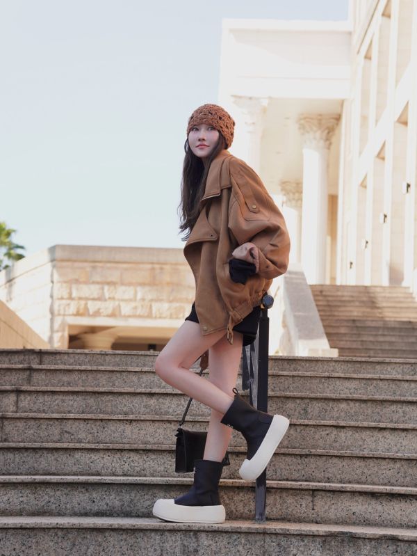 Coat.｜搶先過冬麂皮重磅沙土系外套 