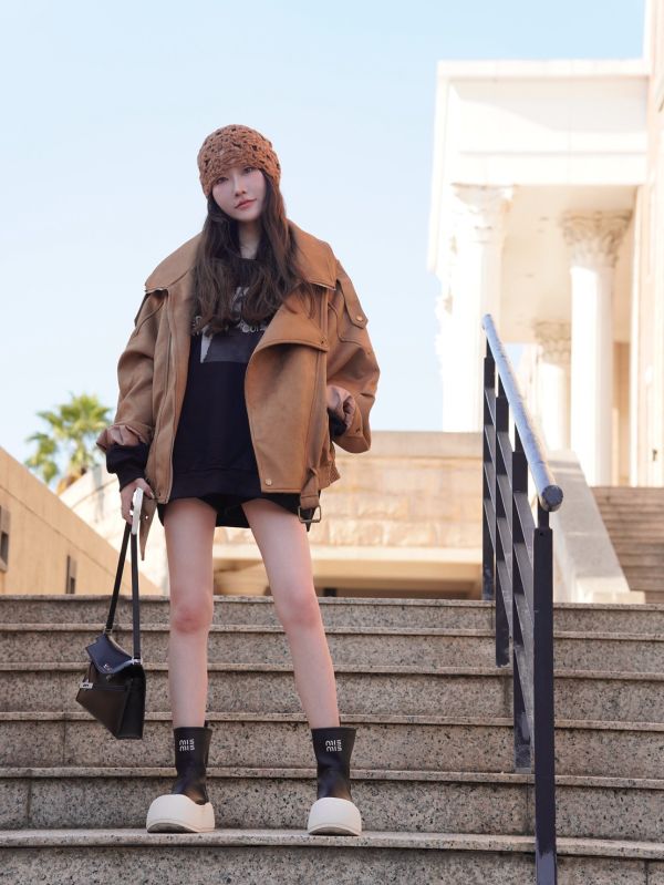 Coat.｜搶先過冬麂皮重磅沙土系外套 