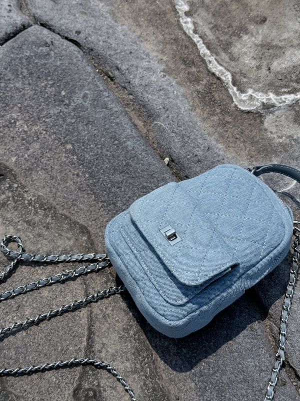 Blue Hit Bag｜韓製牛仔後背包 