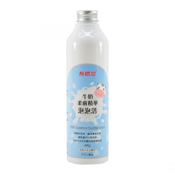 斯儂恩 泡泡浴 400ml 玫瑰/小蒼蘭/牛奶 