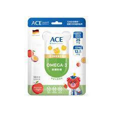 ACE Science無糖OMEGA-3軟糖10顆/袋20g-全素 