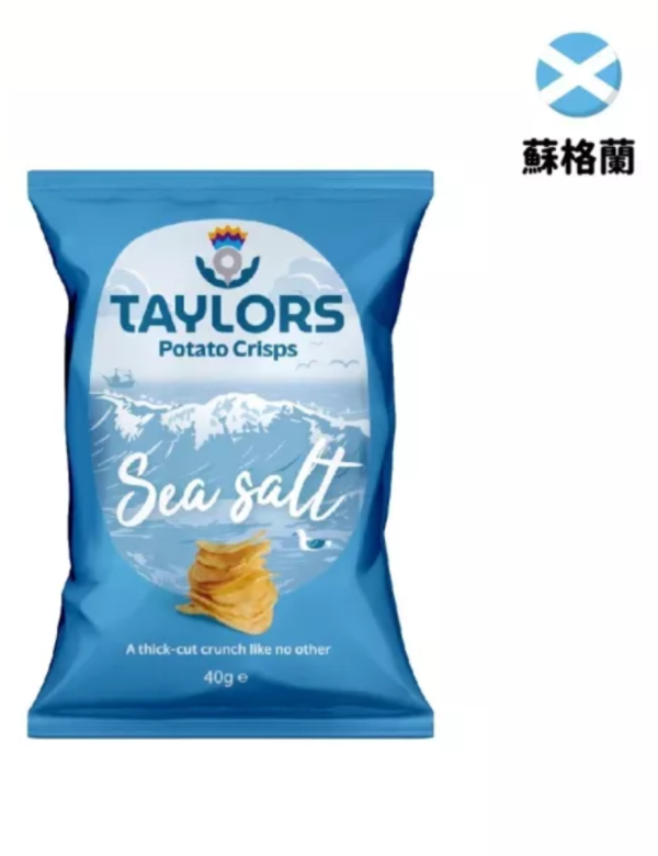 蘇格蘭Taylors厚切洋芋片(海鹽風味)150g-全素 