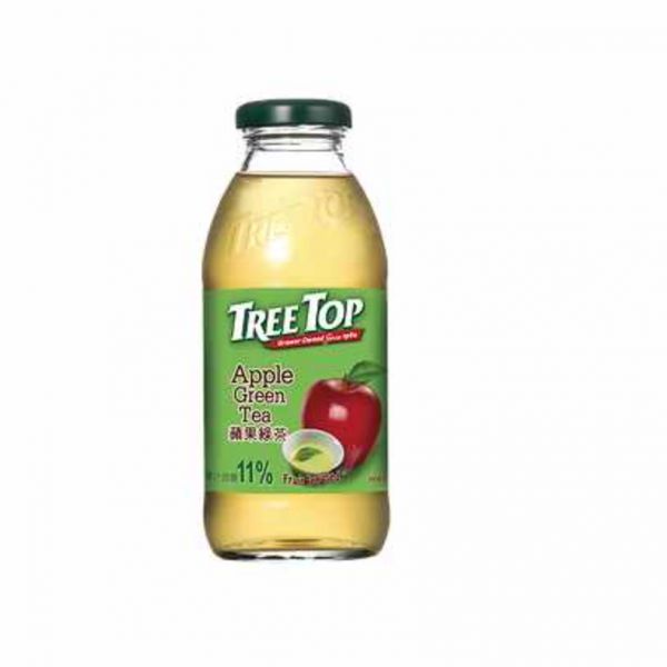 樹頂Treetop蘋果綠茶360ml-全素 