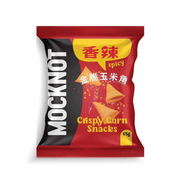 Mocknot金脆玉米片(辣味)65g-全素 