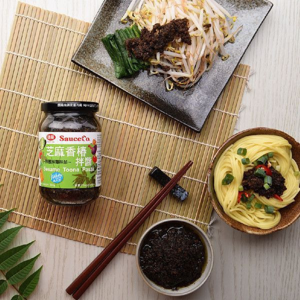 味榮芝麻香椿拌醬240g-全素 