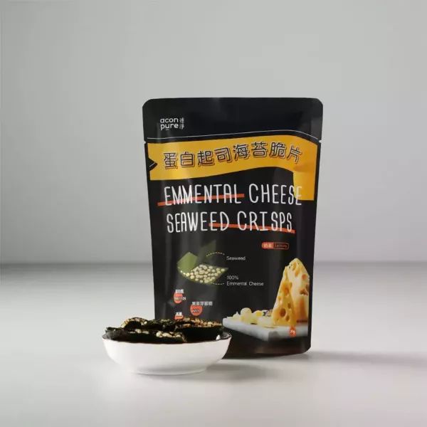 連淨蛋白起司海苔脆片 