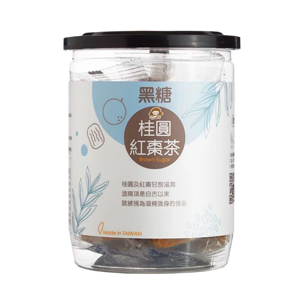 蜜思朵黑糖桂圓紅棗茶17g*12入-全素 