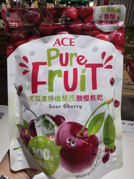 ACE美國蒙特模蘭西酸櫻桃乾95g-全素 