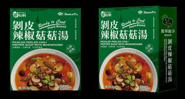 味榮剝皮辣椒菇菇湯520g-全素 