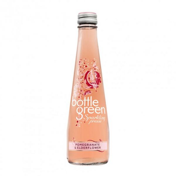 Bottle Green石榴&接骨木氣泡飲275ml-全素 