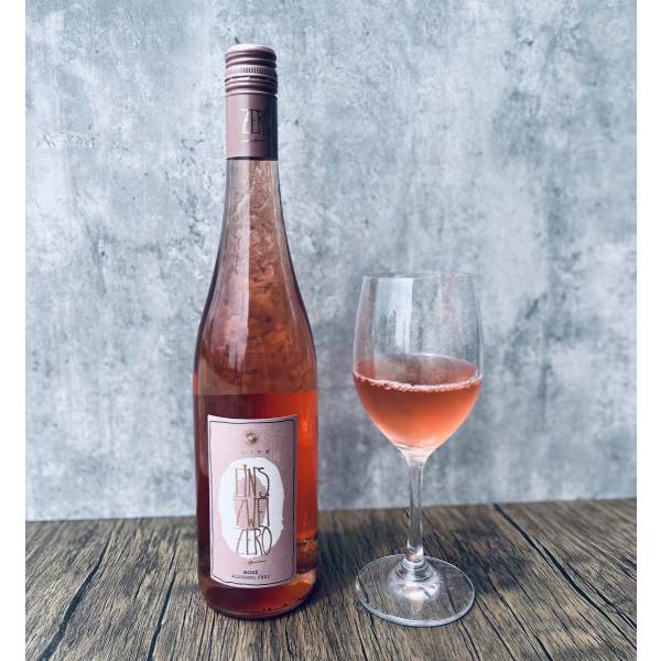 德國LEITZ Eins Zwei Zero Rose黑比諾粉紅玫瑰無酒精葡萄酒飲料750ml-全素 