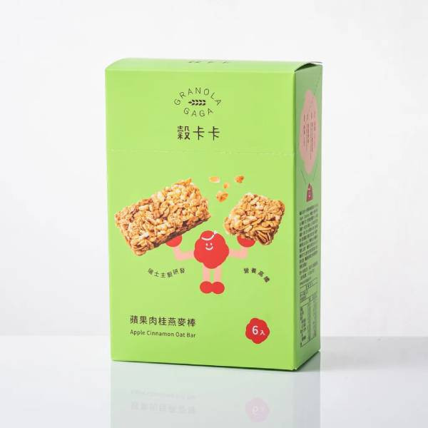 穀卡卡燕麥棒(蘋果肉桂)26g*6入-全素 