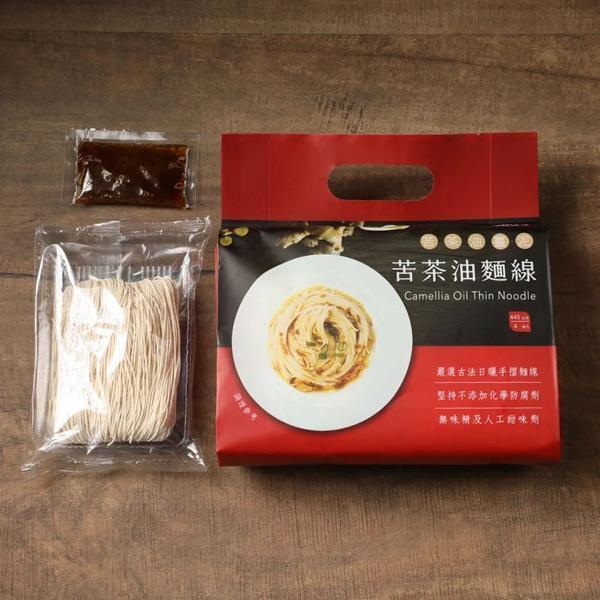 連淨苦茶油麵線(薑泥口味)4入-全素 