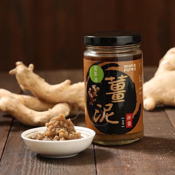 連淨苦茶油薑泥拌醬210g-全素 