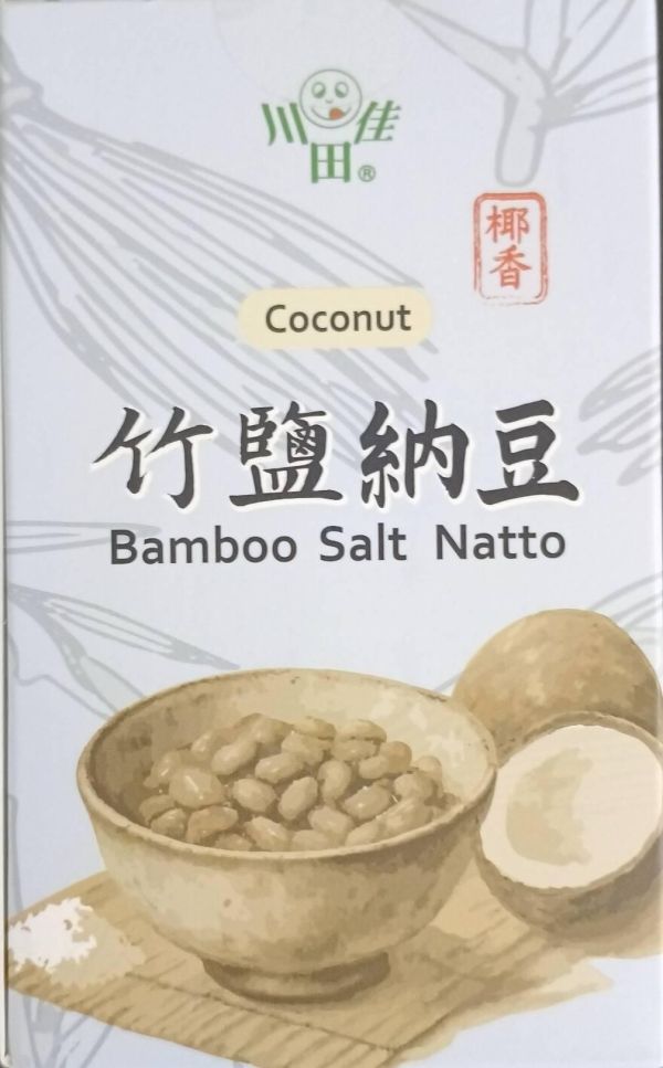 川田佳竹鹽納豆(椰香口味)75g-奶素 