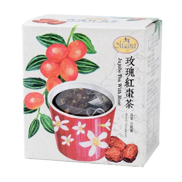 曼寧玫瑰紅棗茶*15入-全素 