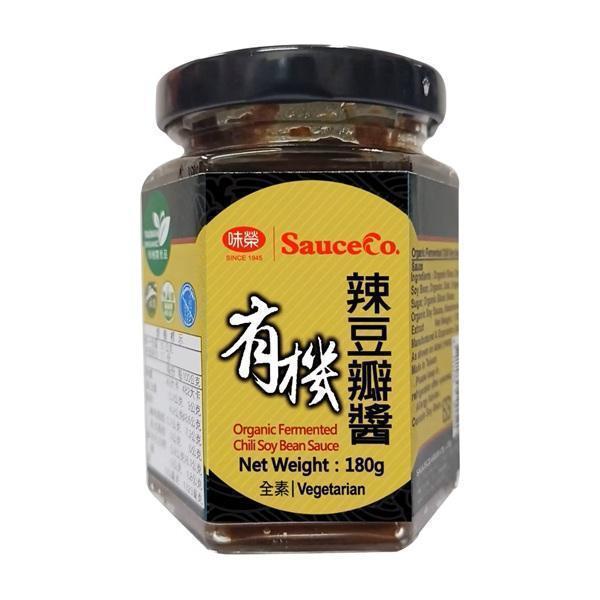 味榮有機辣豆瓣醬180g-全素 