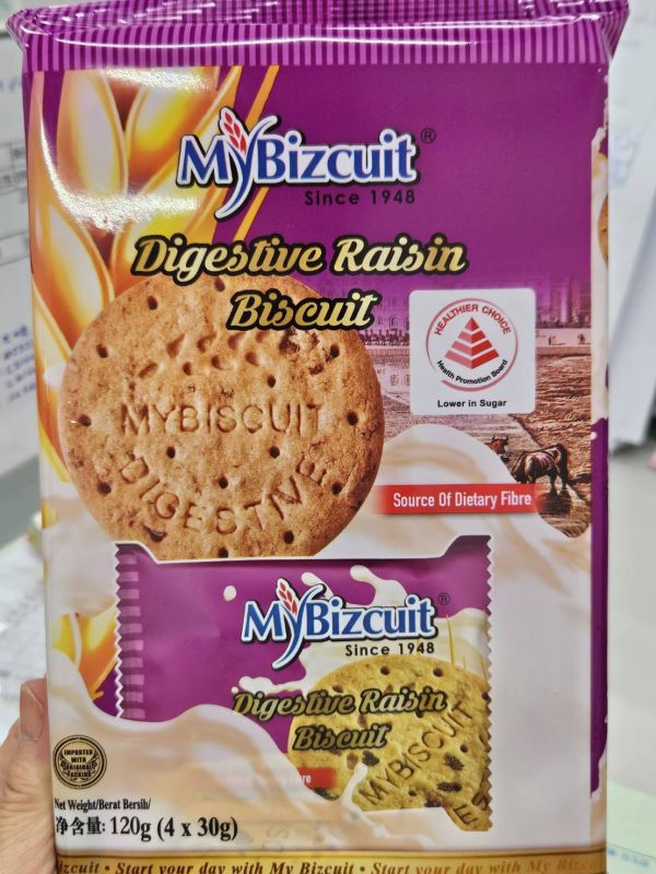 MyBizcuit 麥比客果味消化餅120g-全素 