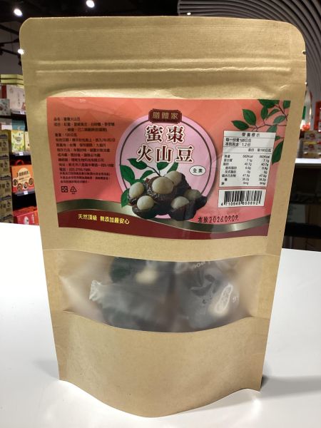 膳體家蜜棗火山豆100g全素 